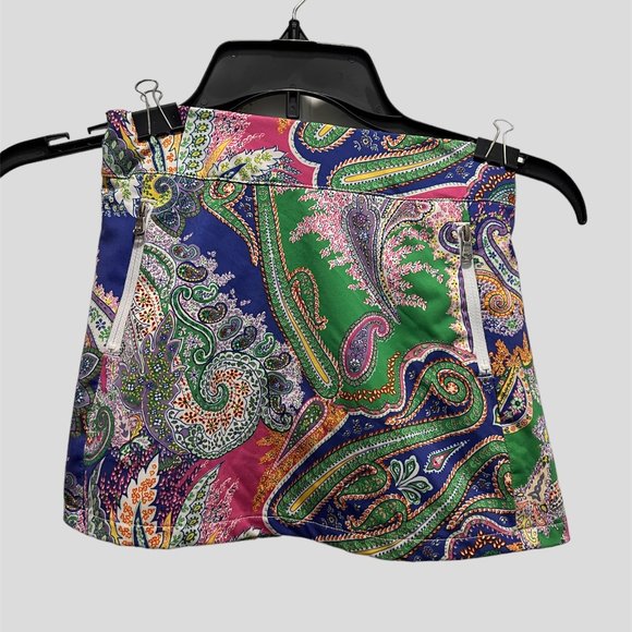 Polo  Ralph Lauren  size 6 paisley skort - Picture 1 of 7